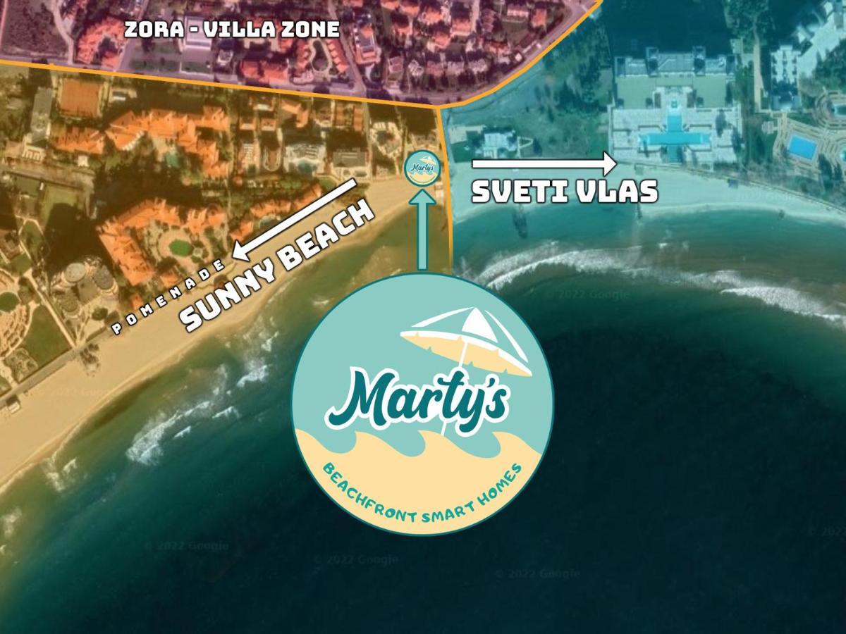 Beachfront Smart Homes By Marty'S Sunny Beach Eksteriør billede